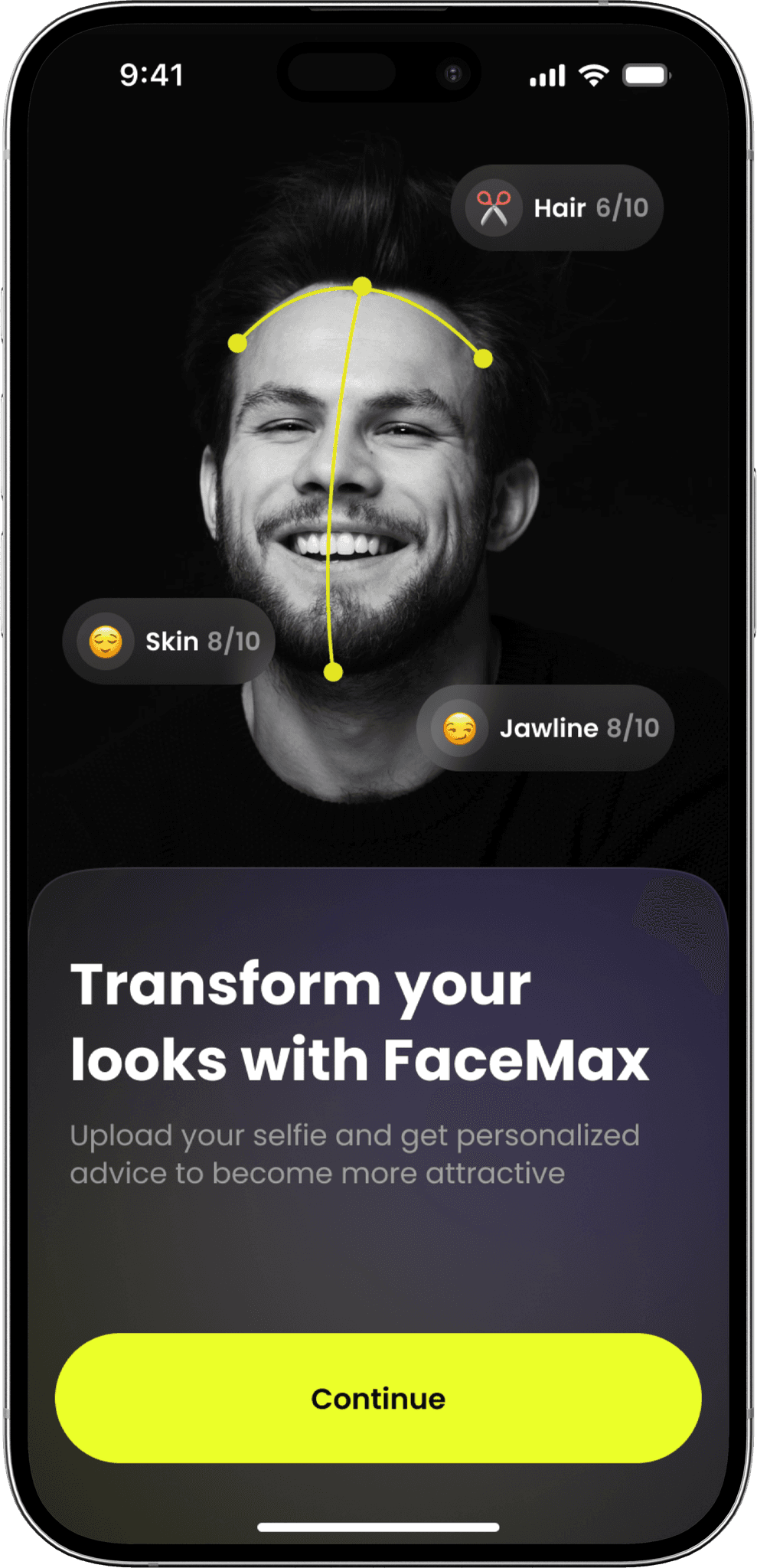 FaceMax | AI interface