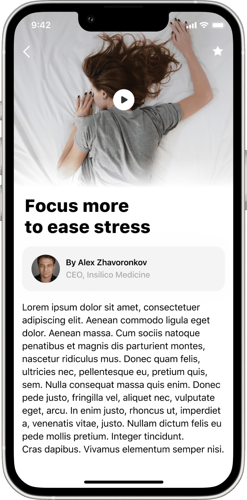 Deep Longevity | MedTech, Health interface