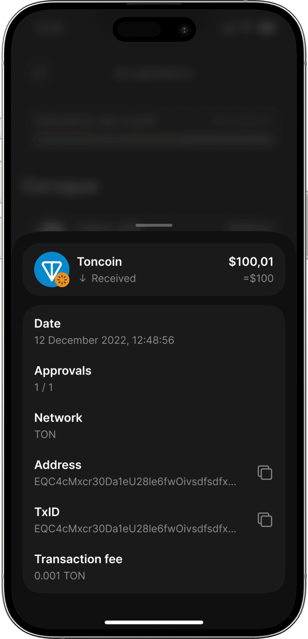 Crow | Web3, Crypto interface